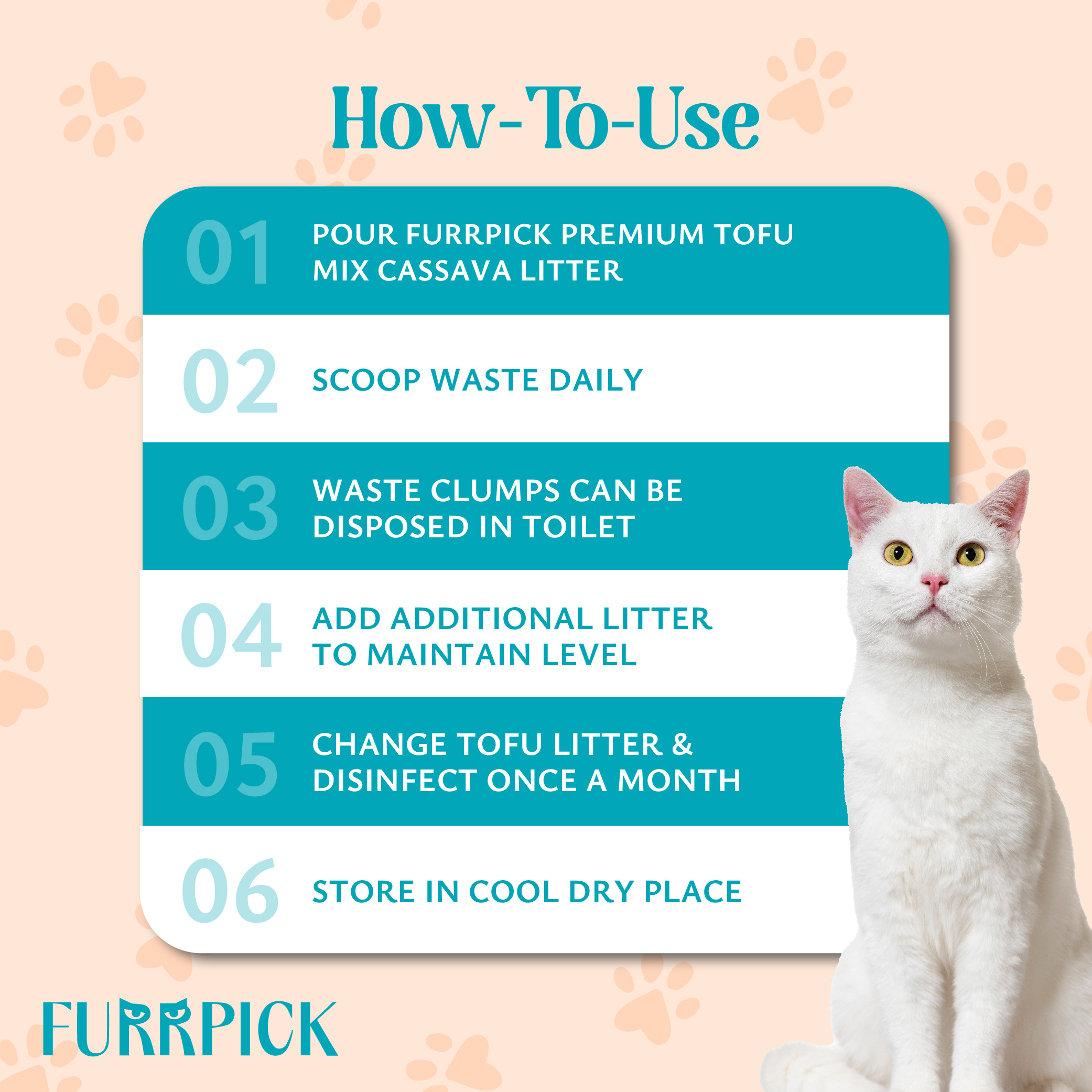 Premium Tofu Mix Cassava Litter (Subscription) - Image 4